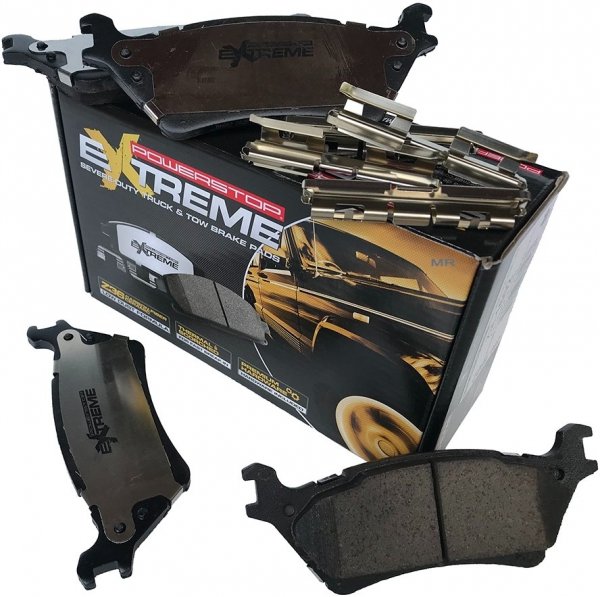 Klocki hamulcowe tylne - manualny hamulec postojowy POWERSTOP Z36 Ford F-150 2012-
