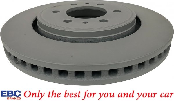Przednie klocki Ultimax2 + tarcze hamulcowe EBC seria Premium Ford F-150 2010-2021