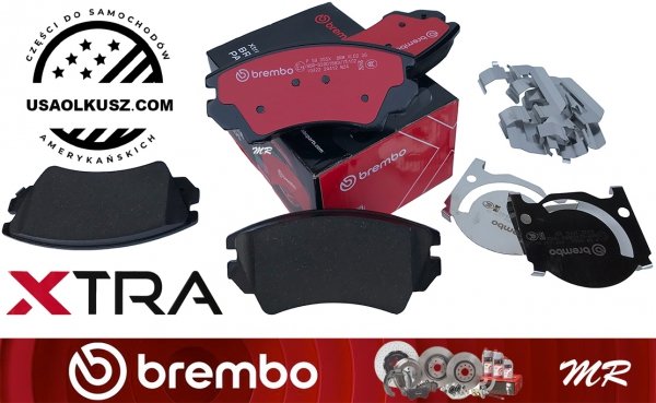 Przednie klocki Xtra + tarcze hamulcowe brembo 321mm Chevrolet Camaro LS LT 3,6 V6 -2015