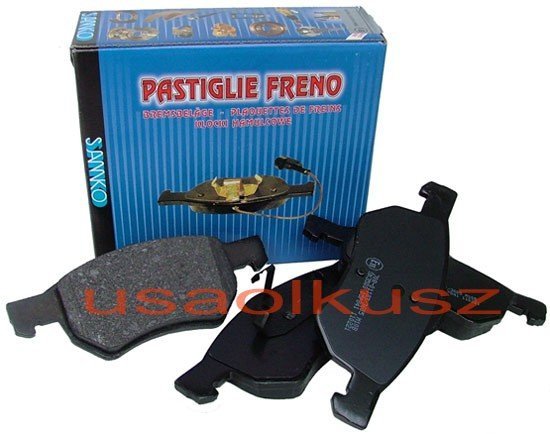 Klocki hamulcowe przednie Chrysler Voyager CRD 2001-2007
