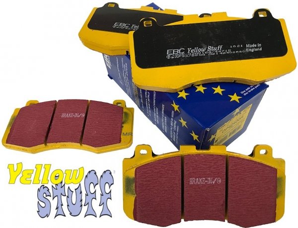 Klocki hamulcowe przednie EBC YellwStuff Jeep Grand Cherokee Trackhawk 6,2 V8 Supercharged