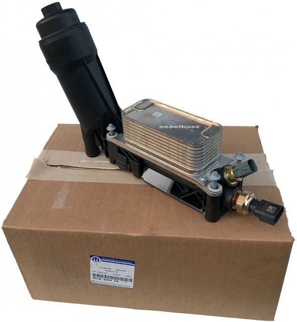 Obudowa filtra oleju z chłodnicą oraz czujnikami MOPAR Fiat Freemont 3,6 V6 -2013