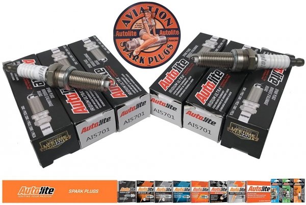6 szt świec zapłonowych Autolite Iridium Ultra RAM Cargo Van 3,6 V6