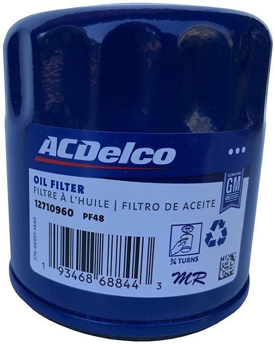 Filtr + olej silnikowy ACDelco Gold Synthetic Blend 5W30 API SP GF-6 GMC Sierra 2007-
