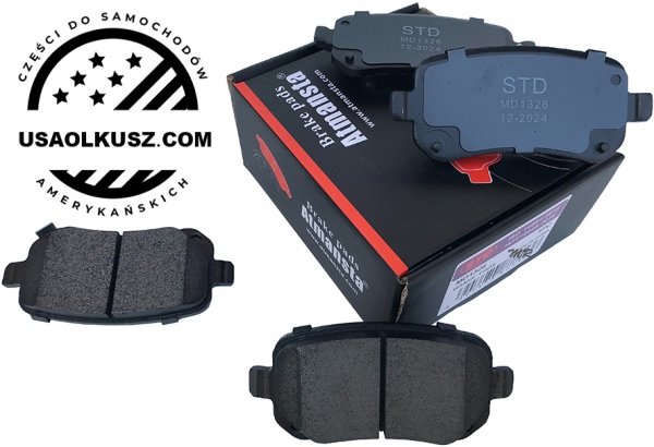 Klocki hamulcowe tylne Volkswagen Routan -2012