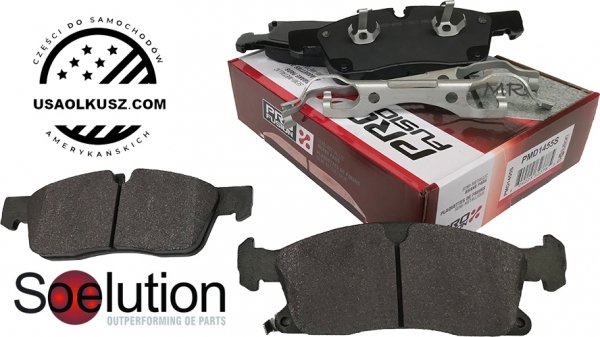 Klocki hamulcowe przednie z zestawem montażowym Jeep Grand Cherokee 2011- 68052370AC