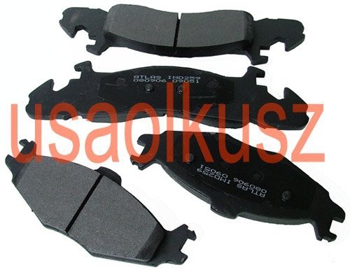 Klocki hamulcowe Dodge Caravan koła 14” 1984-1990