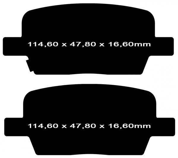 Tylne klocki GreenStuff + tarcze hamulcowe 315mm EBC seria Premium Chevrolet Camaro LT / LS 2016-