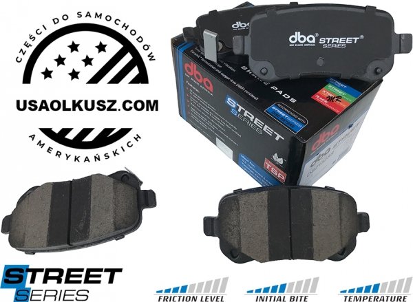 Klocki hamulcowe tylne DBA Street Series Chrysler Voyager Town &amp; Country APV 2008-2016