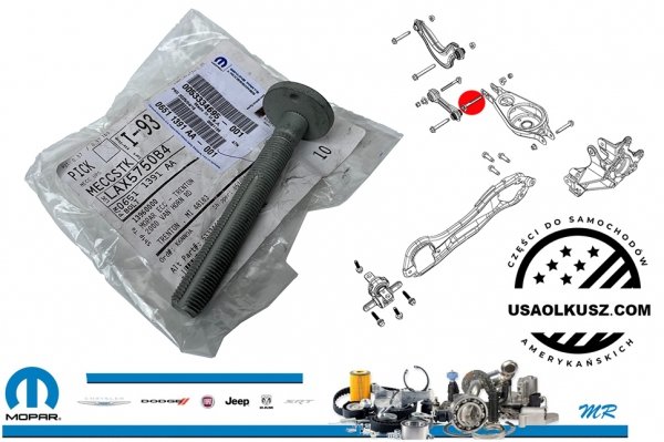 Śruba M14 regulacji tylnego dolnego wahacza Chrysler Voyager 2020-