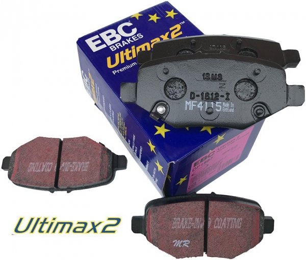 Tylne klocki hamulcowe do tarcz 345mm EBC Ultimax2 Ford Flex 2012-