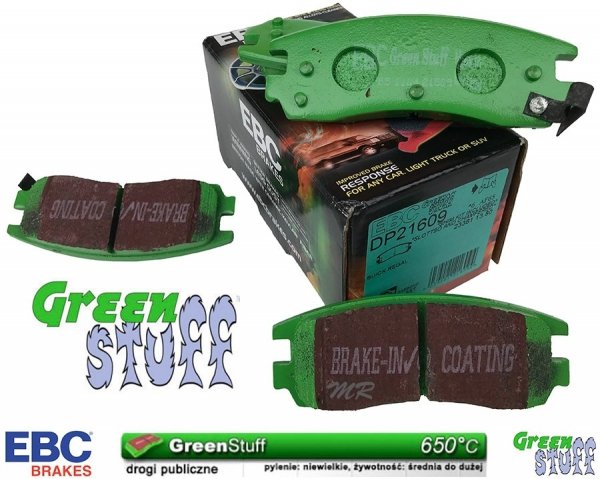 Klocki hamulcowe tylne EBC GreenStuff Buick Park Avenue 1997-2005