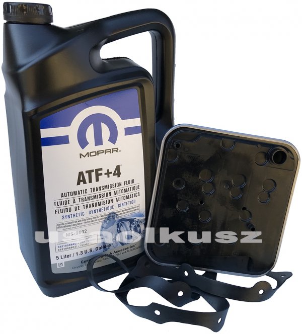 Olej MOPAR ATF+4 oraz filtr automatycznej skrzyni 4SPD