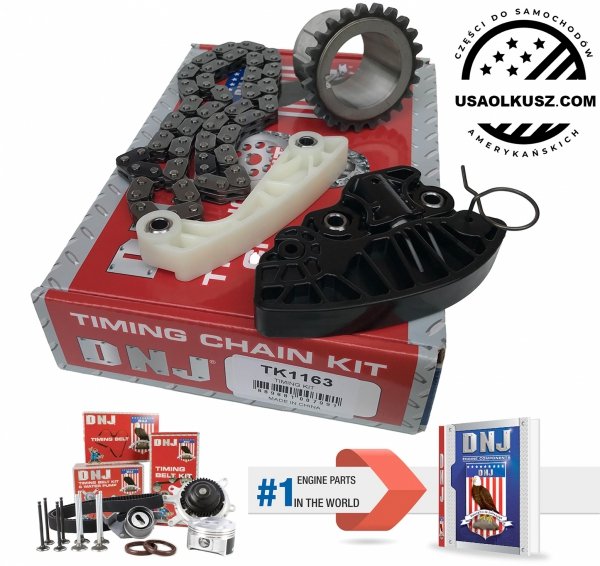 Rozrząd łańcuch napinacz ślizg koło zębate Dodge RAM V8 2009-