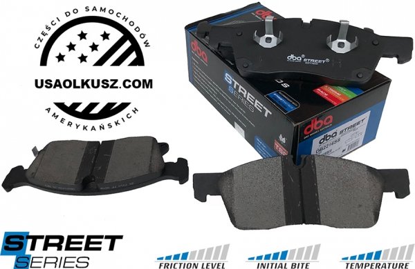 Przednie klocki hamulcowe DBA STREET SERIES Dodge Durango 2011-