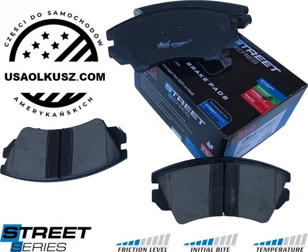 Klocki hamulcowe przednie DBA STREET SERIES Chevrolet Camaro 3,6 V6 -2015