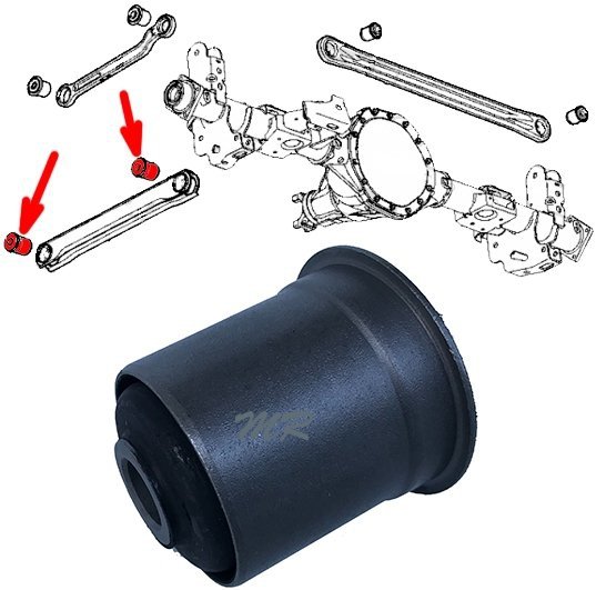 Tuleja tylnego dolnego wahacza GMC Yukon 2000-2013