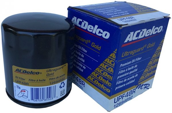 SPECJALNY filtr oleju silnika Ultraguard Gold ACDelco Dodge Challenger 3,5 V6 z chłodnicą oleju