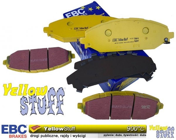 Klocki hamulcowe przednie EBC YellowStuff RAM 1500 DT 2019-