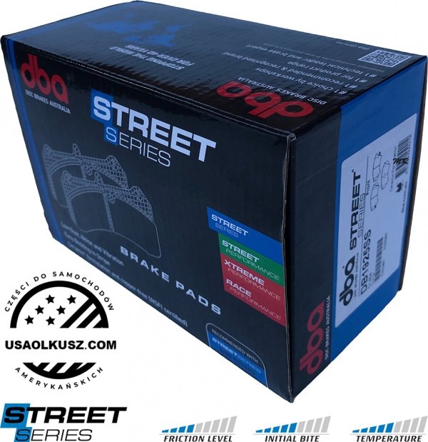 Klocki hamulcowe przednie DBA STREET SERIES Chevrolet Caprice 2011-2014