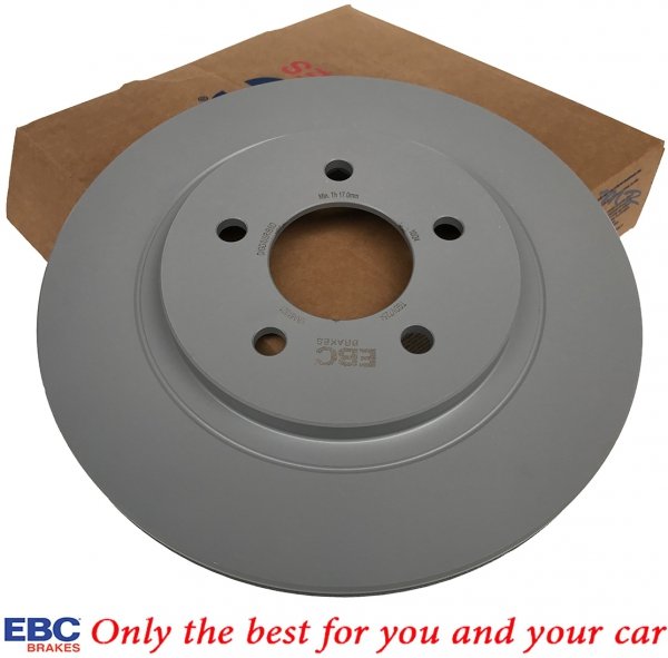 Tylna tarcza hamulcowa EBC seria PREMIUM Ford Mustang 2005-2014