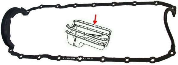 Uszczelka misy olejowej silnika Dodge Ram 1500 5,2 V6