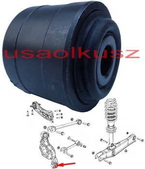 Tuleja wahliwa tylnej zwrotnicy DOLNA TYLNA Dodge Journey