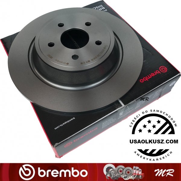 Tarcza hamulcowa tylna brembo 316mm Lincoln MKC 2015-2019