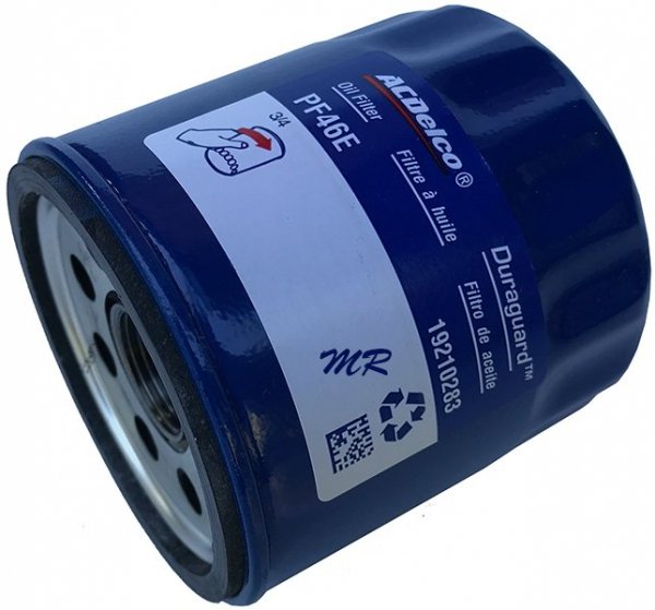Filtr + olej silnikowy ACDelco Gold Synthetic Blend 5W30 API SP GF-6 Saab 9-7x 5,3 V8