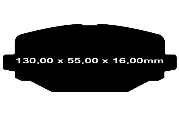 Tylne klocki Ultimax2 + tarcze hamulcowe 328mm EBC seria Premium Dodge Journey 2012-