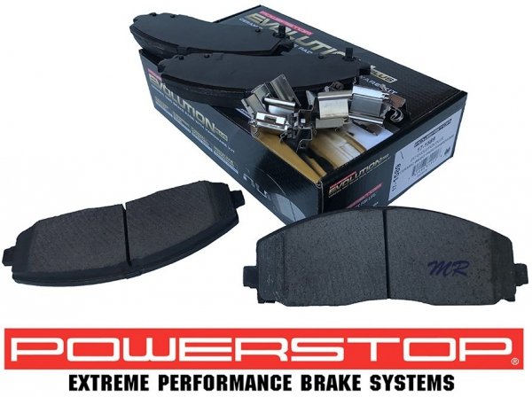Klocki hamulcowe przednie POWERSTOP Z17 EVOLUTION PLUS Chrysler Pacifica FWD 2017-