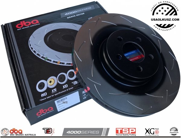 Tarcza hamulcowa przednia 360mm DBA 4000 T3 Dodge Charger SRT Scat Pack