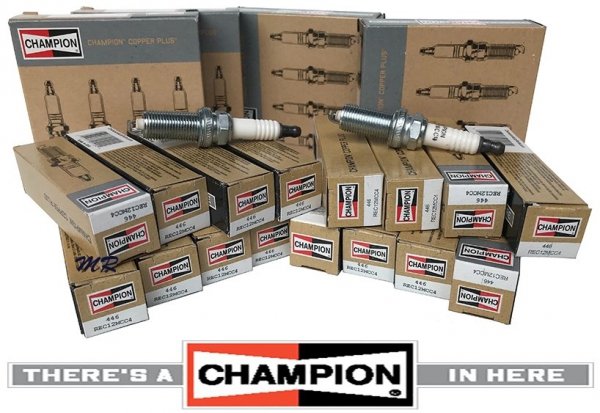 Świece zapłonowe CHAMPION Copper Plus - 16szt Dodge Durango 5,7 V8 2009-