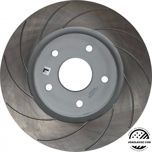 Przednie klocki + NACINANE tarcze hamulcowe 330mm SILVER Fiat Freemont 2012-