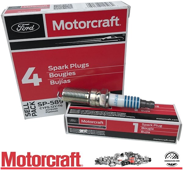 Świeca zapłonowa platynowa MOTORCRAFT SP520 Ford F-150 V6 2011-