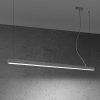 Lampa wisząca PINNE 150 szara 4000K