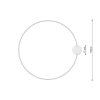 Plafon RIO 110 czarny LED 3000K