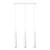 Lampa wisząca PRYSM 3L biała