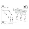 Plafon RING 3L zielony oliwkowy