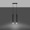 Lampa wisząca WEZYR 2 czarna