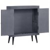 Szafka z litego drewna mango, 60 x 30 x 76 cm