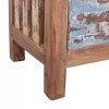 Szafka nocna, 41x30x50 cm, lite drewno mahoniowe