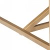 Stolik kawowy, 120x60x40 cm, lite drewno