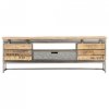 Szafka pod TV, 120x30x40 cm, lite drewno mango