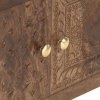 Szafka pod TV, 138x30x46 cm, lite drewno mango