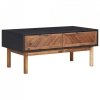 Stolik kawowy, 90x50x40 cm, lite drewno akacjowe i MDF