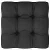 4-osobowa sofa ogrodowa z poduszkami, lite drewno sosnowe