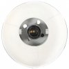 Lampa podłogowa z 2 kloszami, czarna, E27, żeliwo