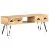 Szafka pod TV, 120x35x45 cm, lite drewno mango