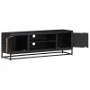 Szafka pod TV, 120x30x40 cm, lite drewno mango